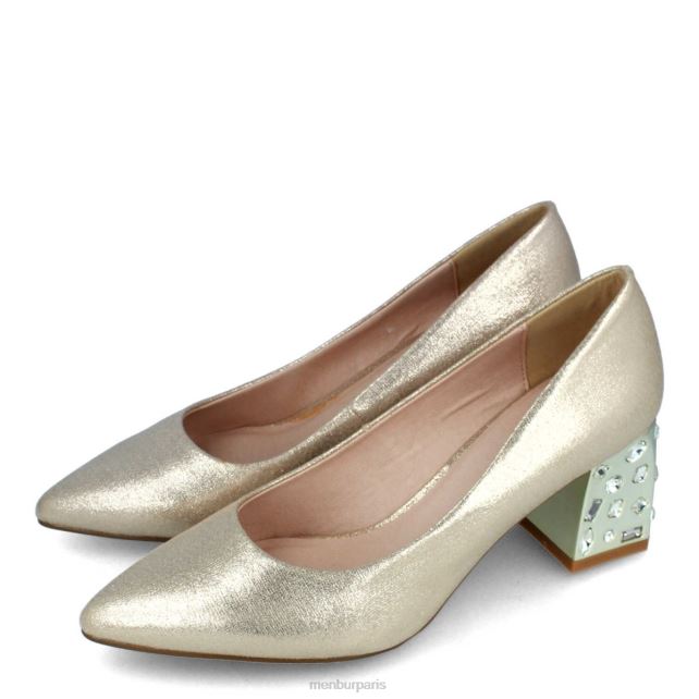 Menbur femmes Tarcento DVZ862197 talons moyens et bas or