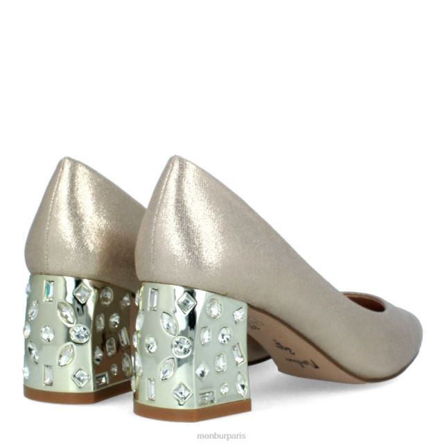 Menbur femmes Tarcento DVZ862197 talons moyens et bas or
