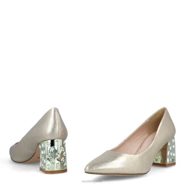 Menbur femmes Tarcento DVZ862197 talons moyens et bas or