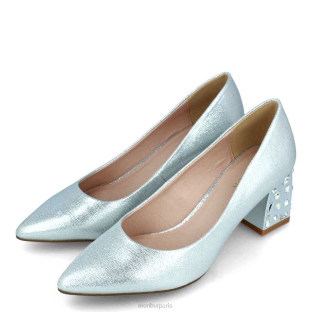 Menbur femmes Tarcento DVZ862198 talons moyens et bas argent