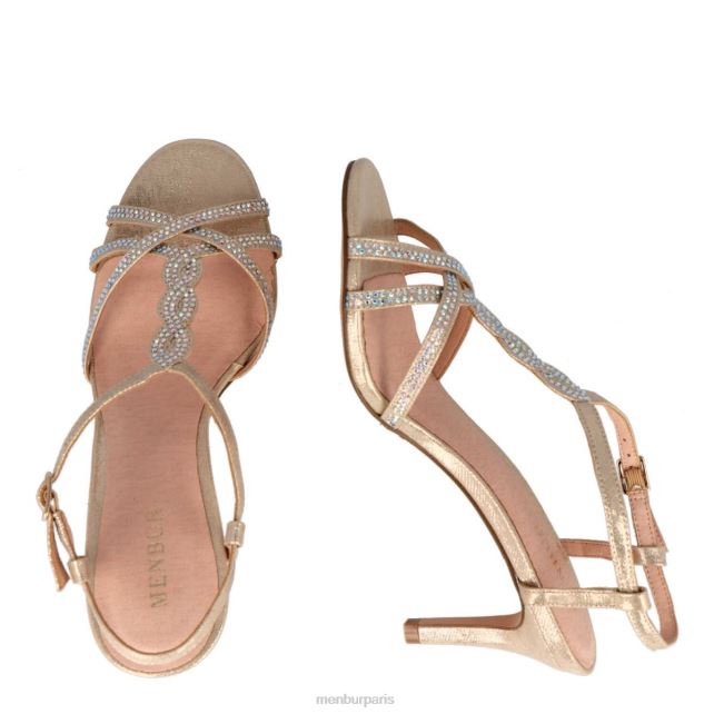 Menbur femmes Tarvis DVZ862133 talons moyens et bas or