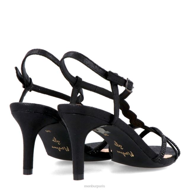 Menbur femmes Tarvis DVZ862199 talons moyens et bas noir