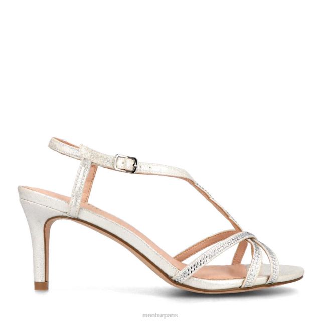 Menbur femmes Tarvis DVZ862200 talons moyens et bas argent