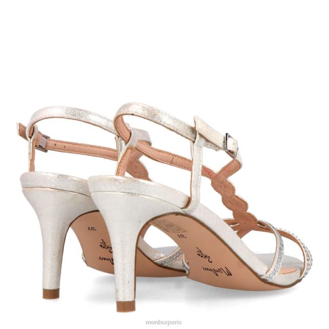 Menbur femmes Tarvis DVZ862200 talons moyens et bas argent