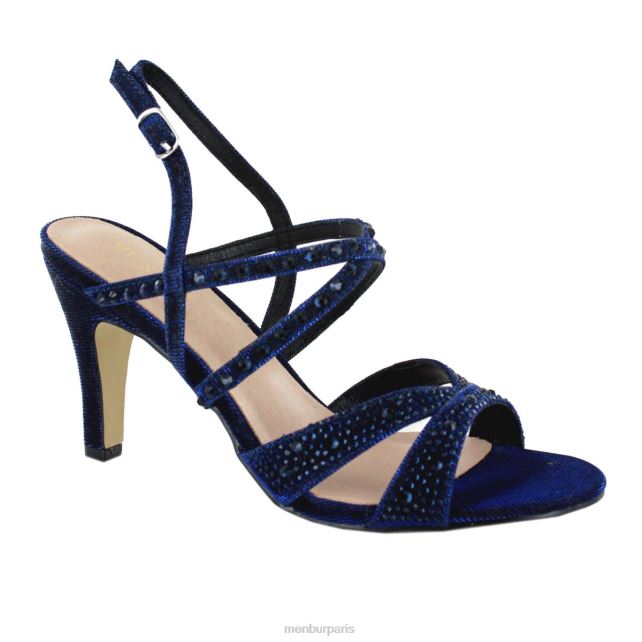 Menbur femmes Trévise DVZ861909 talons moyens et bas bleu foncé