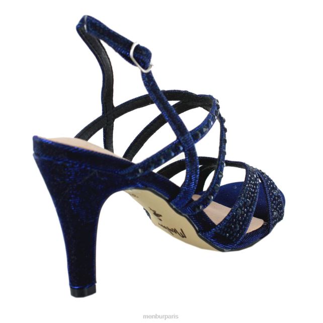 Menbur femmes Trévise DVZ861909 talons moyens et bas bleu foncé