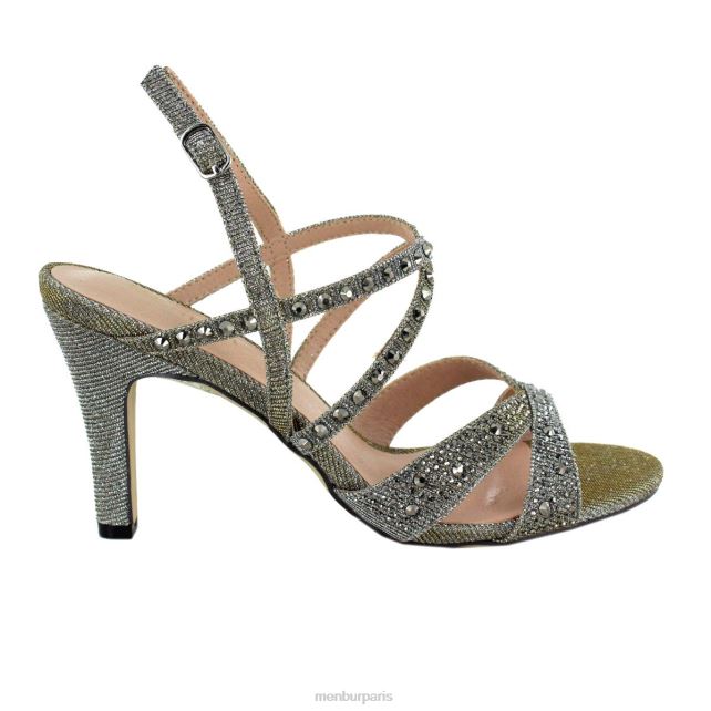 Menbur femmes Trévise DVZ861953 talons moyens et bas gris