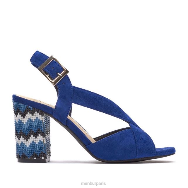 Menbur femmes Udine DVZ862069 talons moyens et bas bleu moyen