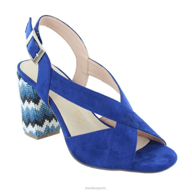 Menbur femmes Udine DVZ862069 talons moyens et bas bleu moyen