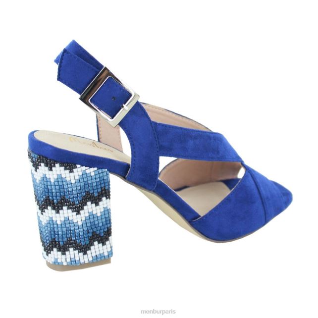 Menbur femmes Udine DVZ862069 talons moyens et bas bleu moyen
