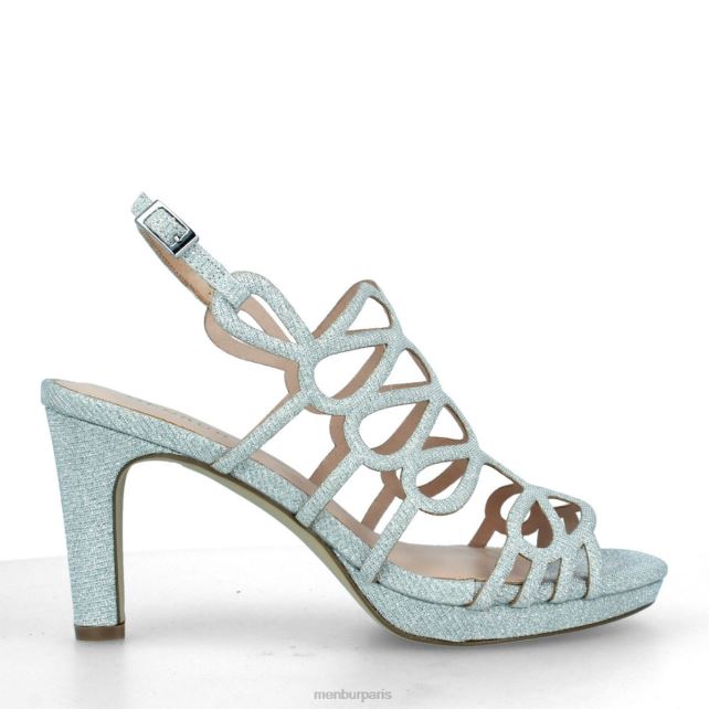 Menbur femmes Véronelle DVZ862000 talons moyens et bas argent