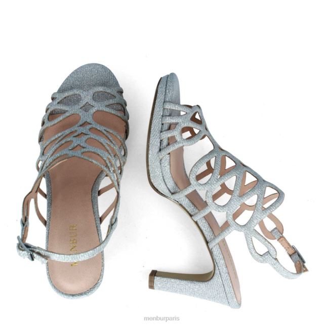 Menbur femmes Véronelle DVZ862000 talons moyens et bas argent