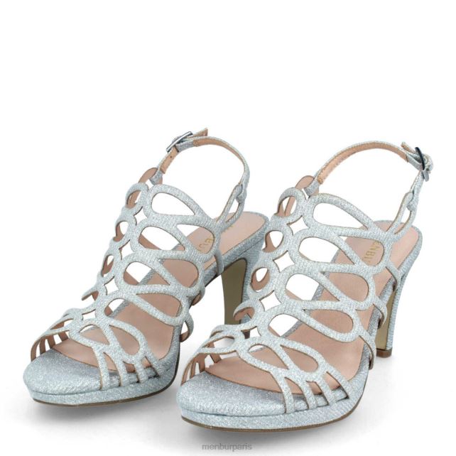 Menbur femmes Véronelle DVZ862000 talons moyens et bas argent