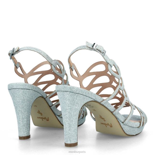 Menbur femmes Véronelle DVZ862000 talons moyens et bas argent