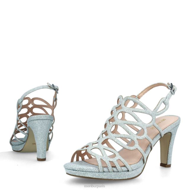 Menbur femmes Véronelle DVZ862000 talons moyens et bas argent