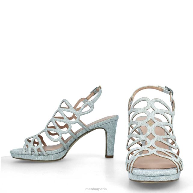 Menbur femmes Véronelle DVZ862000 talons moyens et bas argent