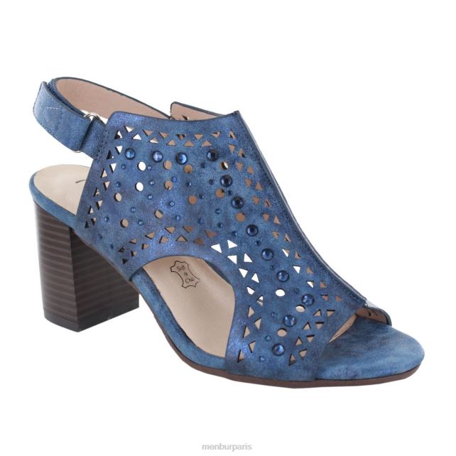 Menbur femmes Valdapra DVZ861969 talons moyens et bas bleu foncé