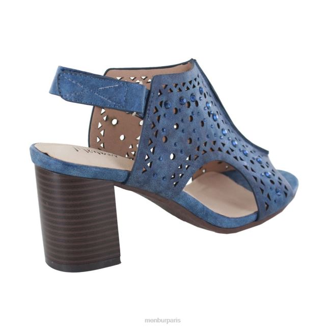 Menbur femmes Valdapra DVZ861969 talons moyens et bas bleu foncé