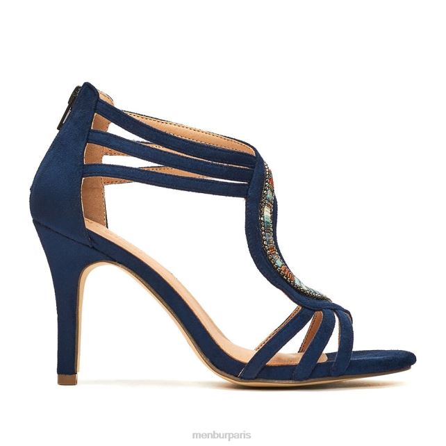 Menbur femmes Vallonga DVZ861918 talons moyens et bas bleu foncé