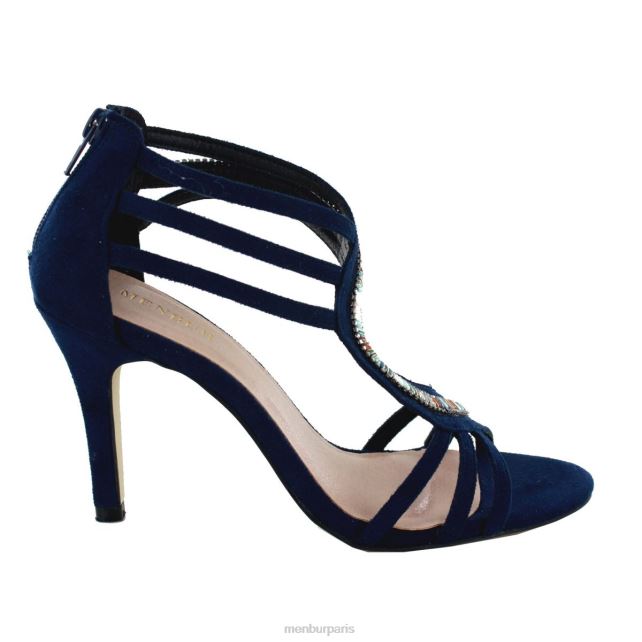 Menbur femmes Vallonga DVZ861918 talons moyens et bas bleu foncé