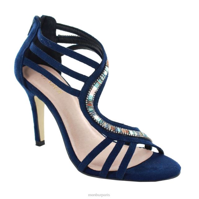 Menbur femmes Vallonga DVZ861918 talons moyens et bas bleu foncé