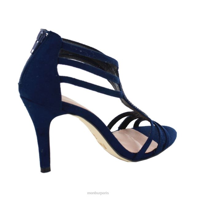 Menbur femmes Vallonga DVZ861918 talons moyens et bas bleu foncé