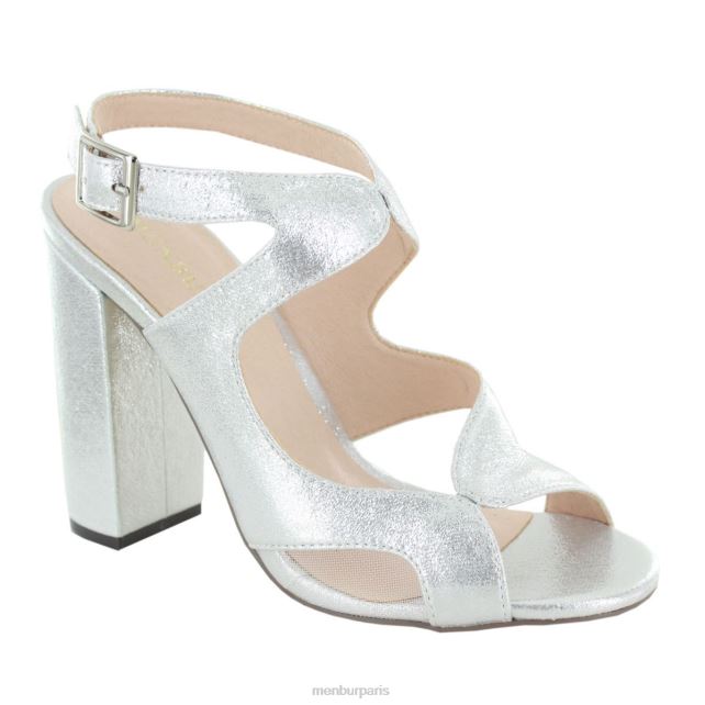 Menbur femmes Venco DVZ861754 talons moyens et bas argent