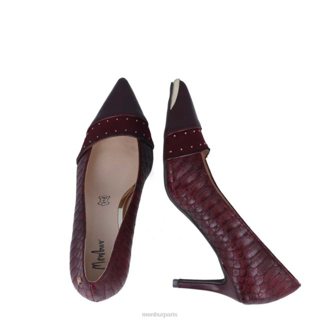 Menbur femmes actea DVZ861721 talons moyens et bas rouge