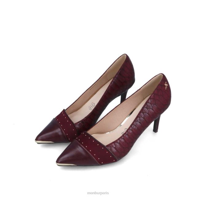 Menbur femmes actea DVZ861721 talons moyens et bas rouge