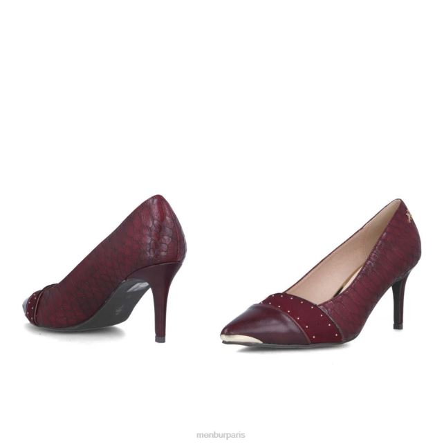 Menbur femmes actea DVZ861721 talons moyens et bas rouge