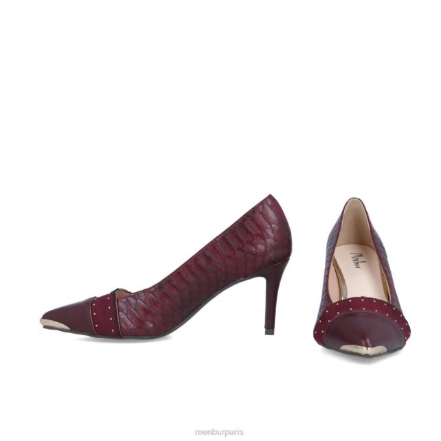 Menbur femmes actea DVZ861721 talons moyens et bas rouge