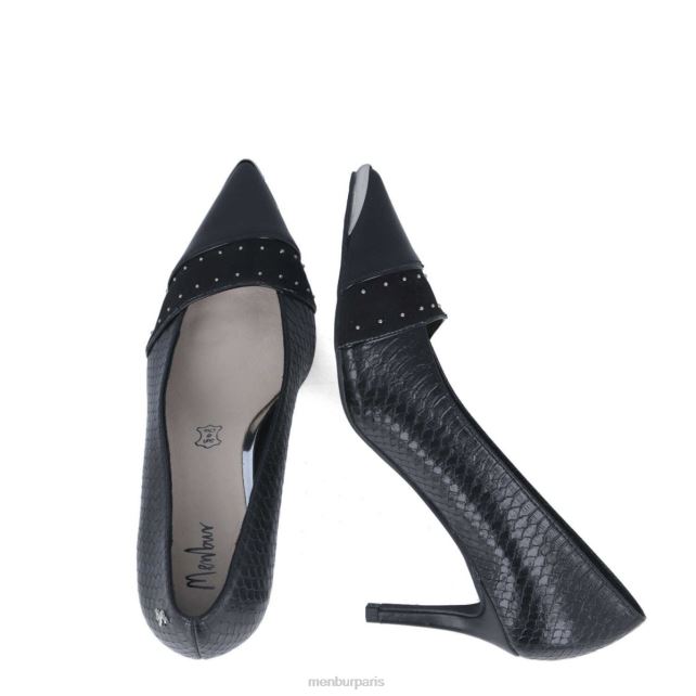 Menbur femmes actea DVZ865866 talons moyens et bas noir