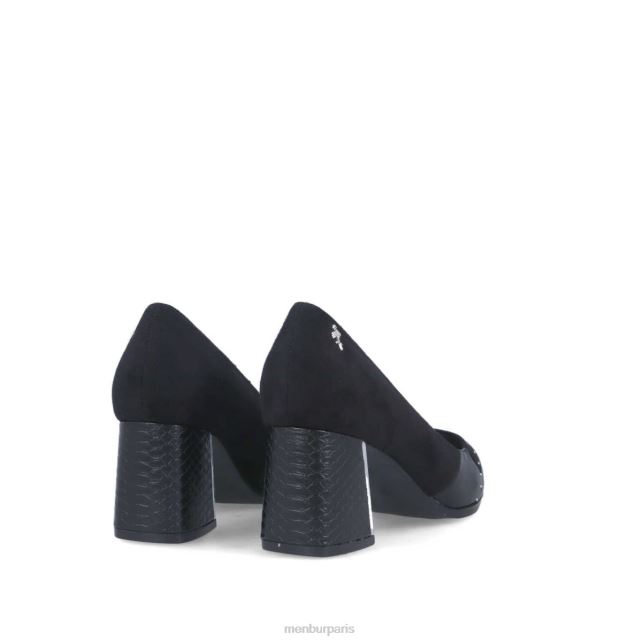 Menbur femmes actea DVZ865886 talons moyens et bas noir