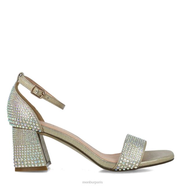 Menbur femmes aguamarina DVZ861653 talons moyens et bas or