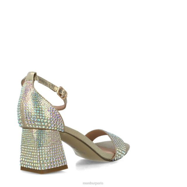 Menbur femmes aguamarina DVZ861653 talons moyens et bas or