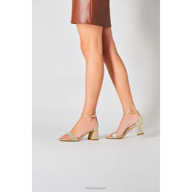 Menbur femmes aguamarina DVZ861653 talons moyens et bas or