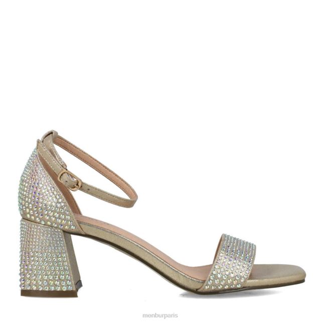 Menbur femmes aguamarina DVZ861653 talons moyens et bas or