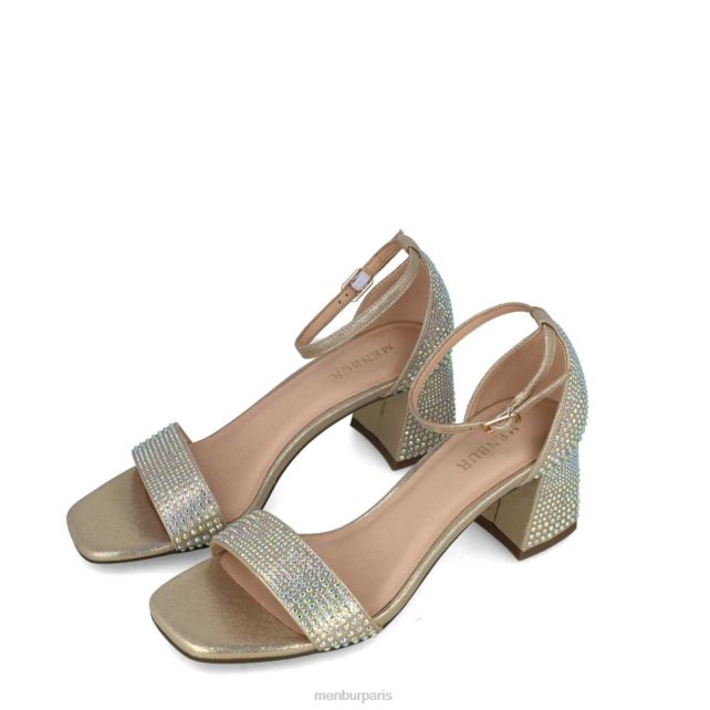 Menbur femmes aguamarina DVZ861653 talons moyens et bas or