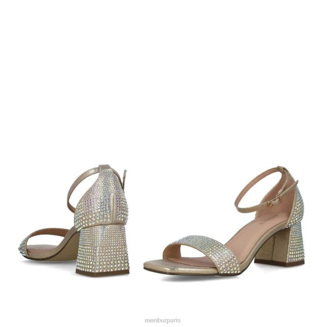 Menbur femmes aguamarina DVZ861653 talons moyens et bas or