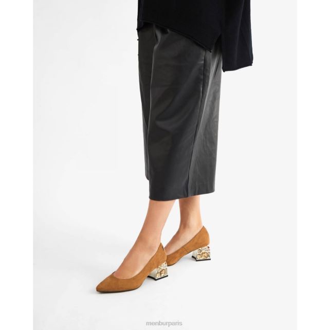 Menbur femmes ailantea DVZ861738 talons moyens et bas beige