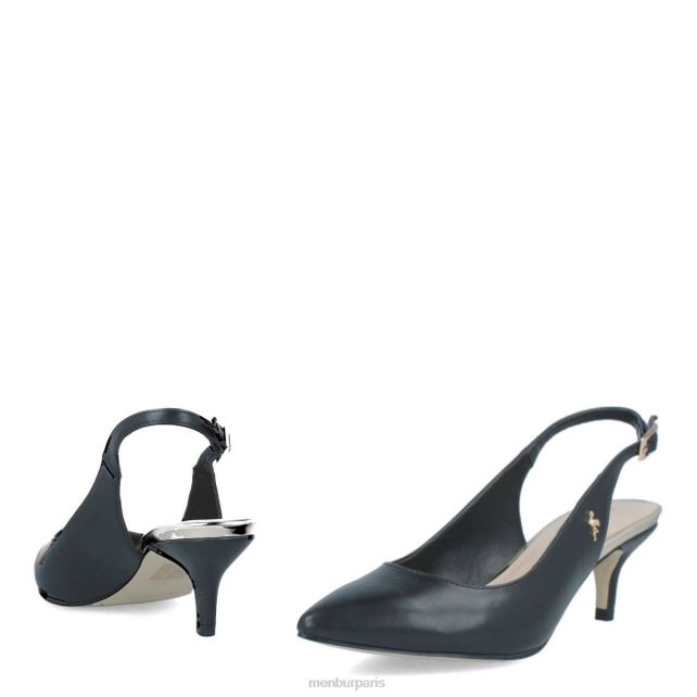 Menbur femmes albarracine DVZ861843 talons moyens et bas noir