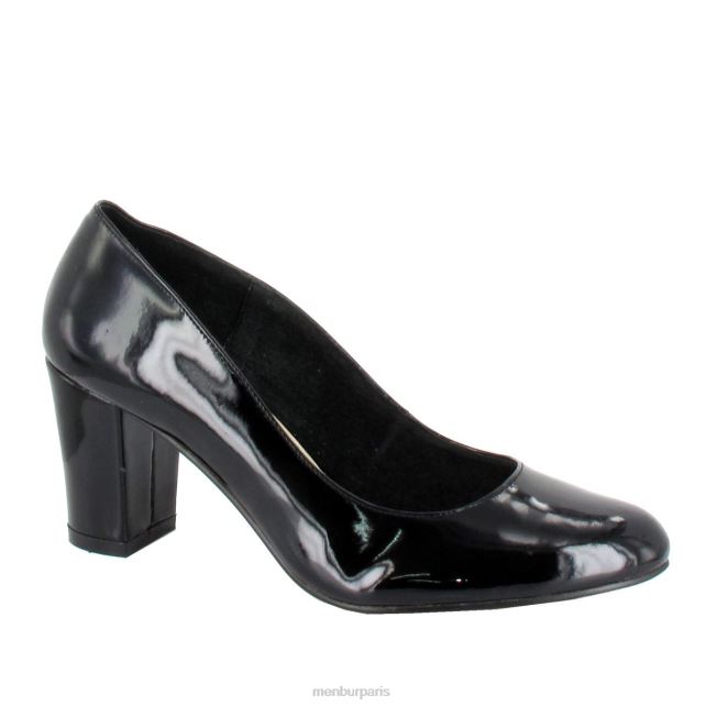 Menbur femmes anério DVZ861757 talons moyens et bas noir