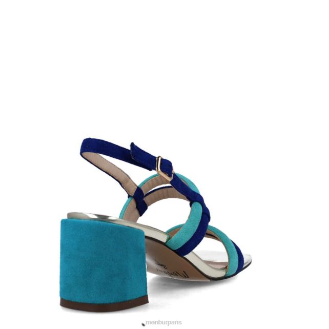 Menbur femmes ankaa DVZ861599 talons moyens et bas bleu moyen