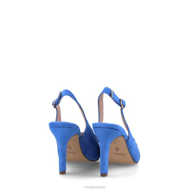 Menbur femmes anzano DVZ861743 talons moyens et bas bleu clair