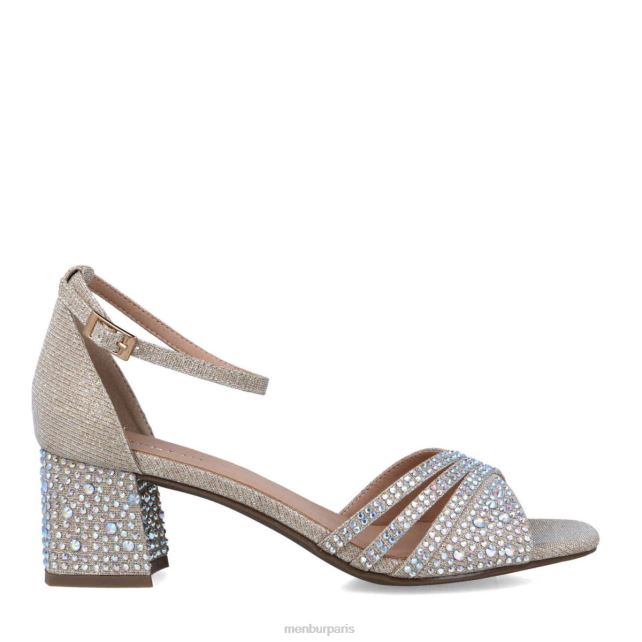 Menbur femmes apatite DVZ865678 talons moyens et bas beige
