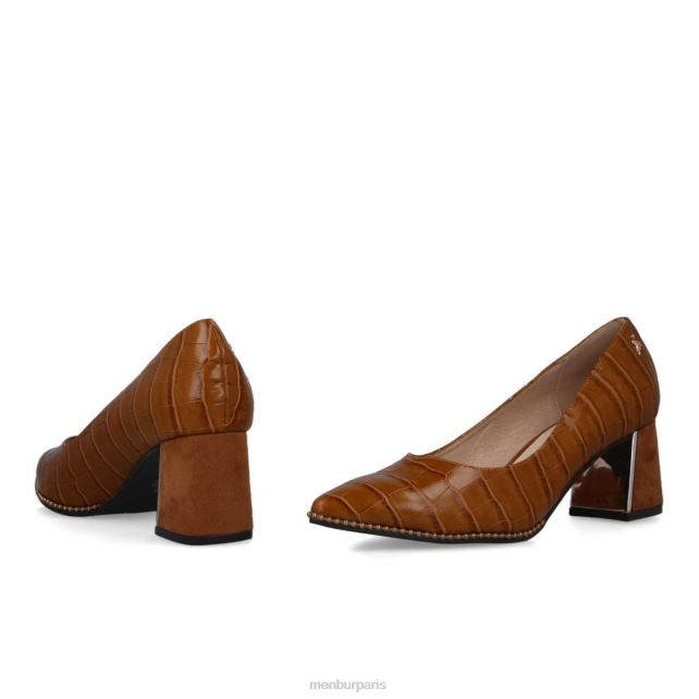 Menbur femmes arnit DVZ861734 talons moyens et bas brun