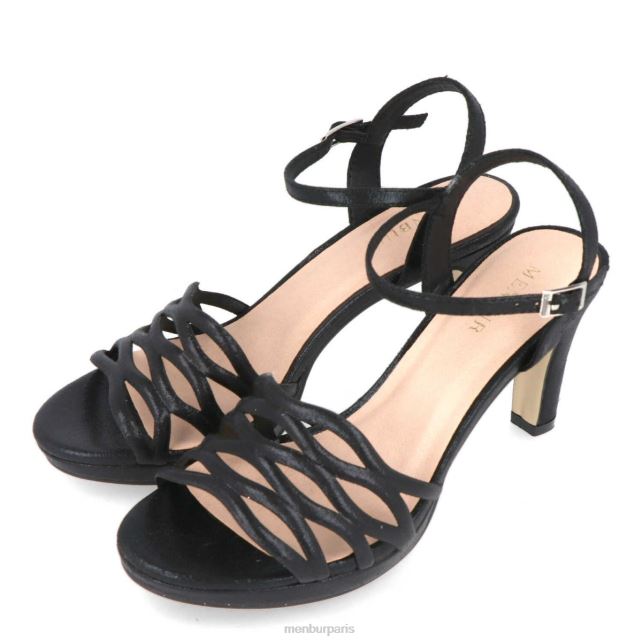 Menbur femmes arzona DVZ861708 talons moyens et bas noir
