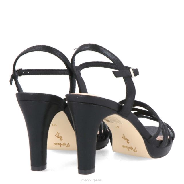 Menbur femmes arzona DVZ861708 talons moyens et bas noir