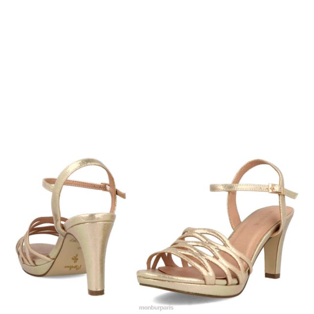 Menbur femmes arzona DVZ865830 talons moyens et bas or