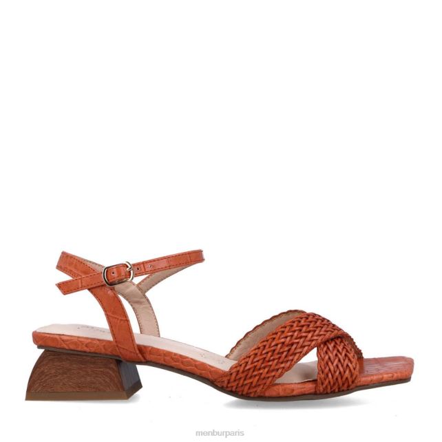 Menbur femmes atréo DVZ865838 talons moyens et bas orenge